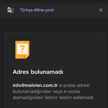 Melvien İade Yok Şikayeti (yasalara Aykırı)