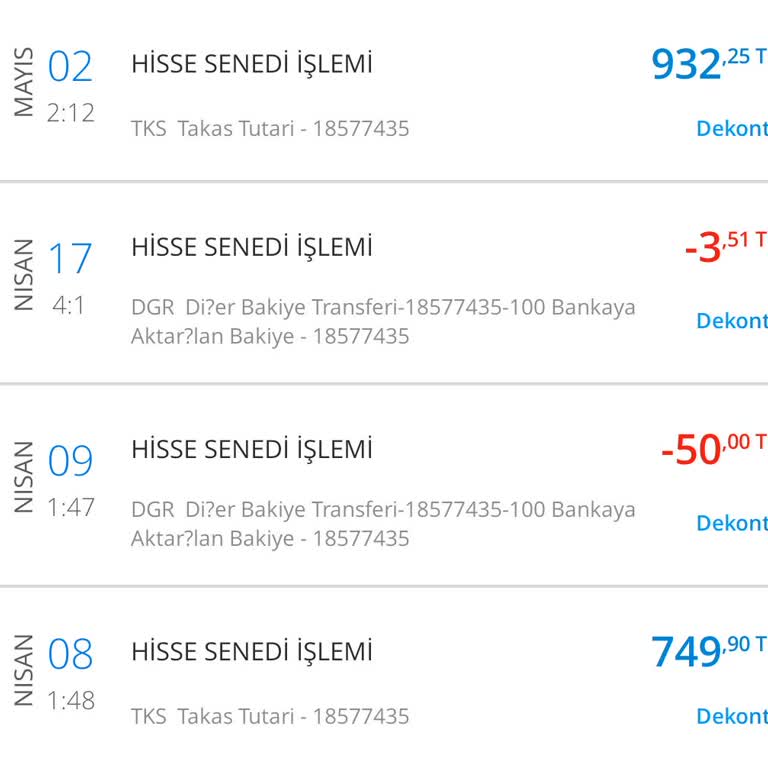 Denizbank Yatırım Hesabımdan Kesinti Şikayeti
