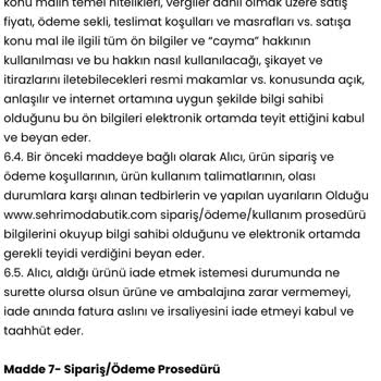 Şehrimoda Butik İade Almıyor Yasal Olmasına (! ) Rağmen