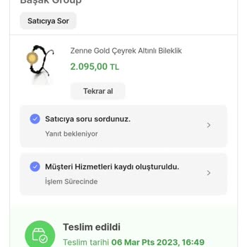 Başak Group Sahte Altın Göndermişler.