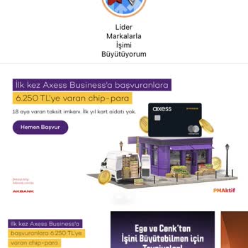 Akbank Business Kart Mağduriyeti.