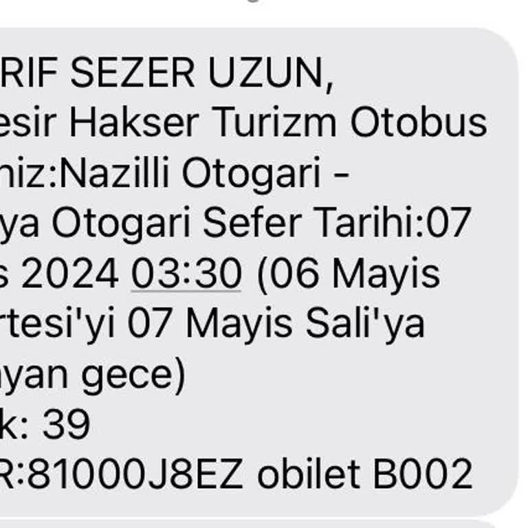 Balıkesir Hakser Turizm Otogara Girmeden Gidiyorlar
