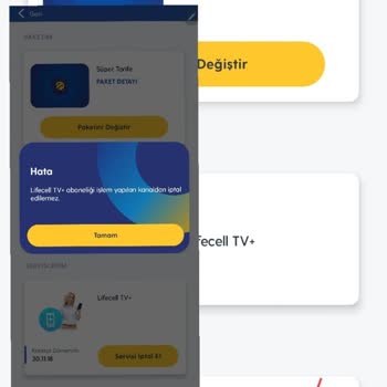Lifecell TV + İptal Etmek