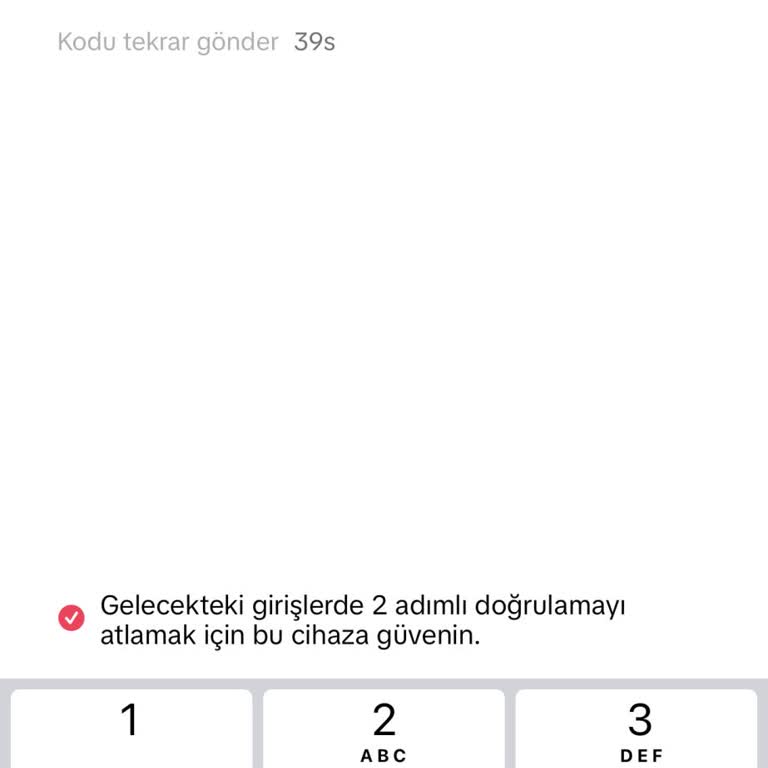 TikTok Giriş Sorunu Yaşıyorum