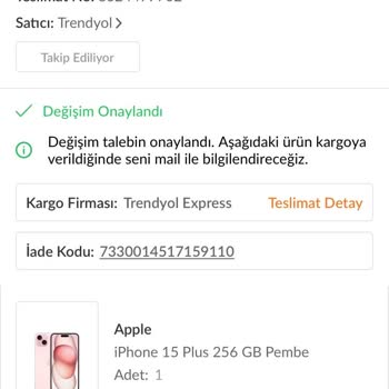 Trendyol Satıcısından Alınan İphone Mağduriyeti
