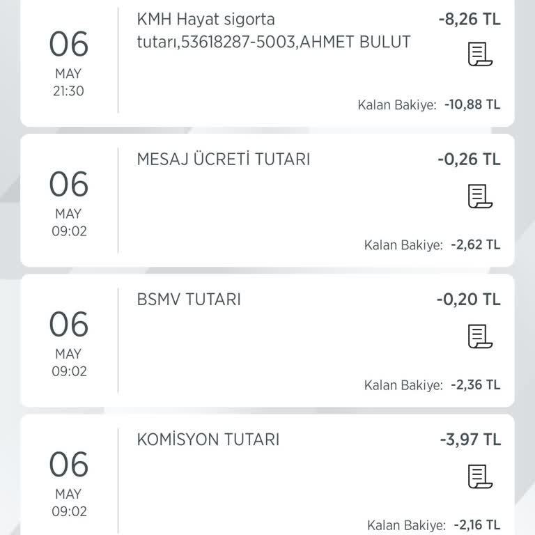 Ziraat Bankası KMH Hayat Sigortası Parasını İznimiz Olmadan Kesmiştir
