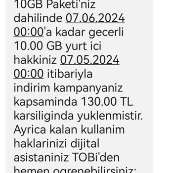 Vodafone Tarife Değişikliği Şikayeti