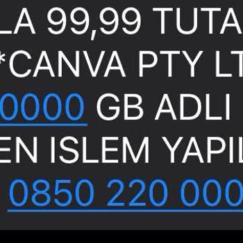 Canva Haberim Olmadan Kartımdan Para Çekilmiş