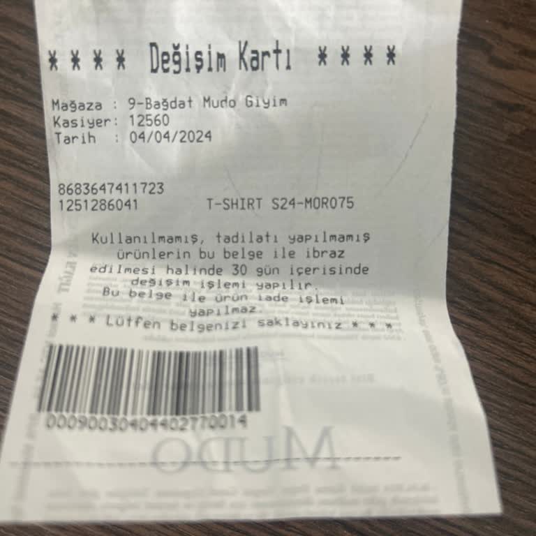 Mudo 30 Gün Değişim Süresi