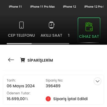 EasyCep İptal Ücretinin Yansımaması