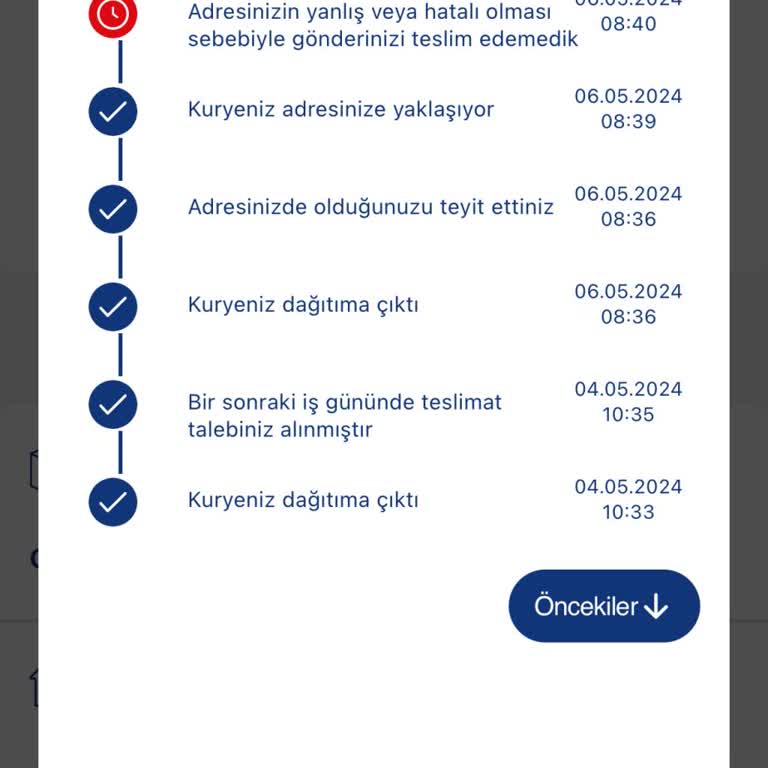 Aras Kargo'nun Çalışmayan Hizmeti