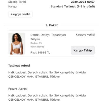 Marks And Spencer Ürün Teslimatı Yapılmaması