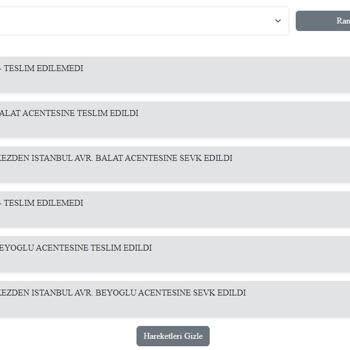 Kuryenet Teslim Edilmeyen Banka Kartı