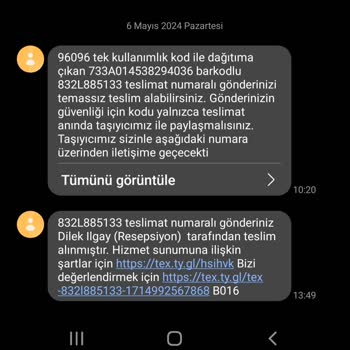 Trendyol Express Trendyol Kargo Şirketi Hatası