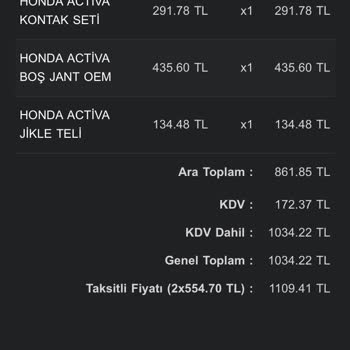 Albay Motor (albaymotor.com) Kontak Siparişinde Yaşanan Talihsiz Tesisat Sorunu
