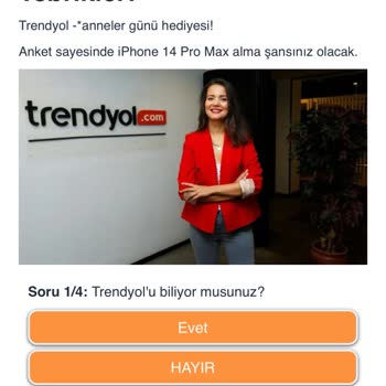Trendyol Anneler Günü Sahte Çekiliş
