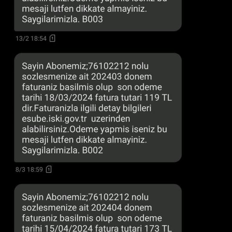 İSKİ Su Faturası Her Ay Erken Geliyor