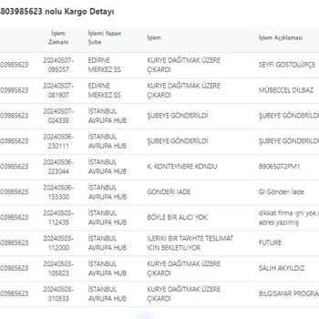 UPS Türkiye Adres Doğru Olmasına Rağmen Adres Yanlış Denip Geri Geldi Kargo