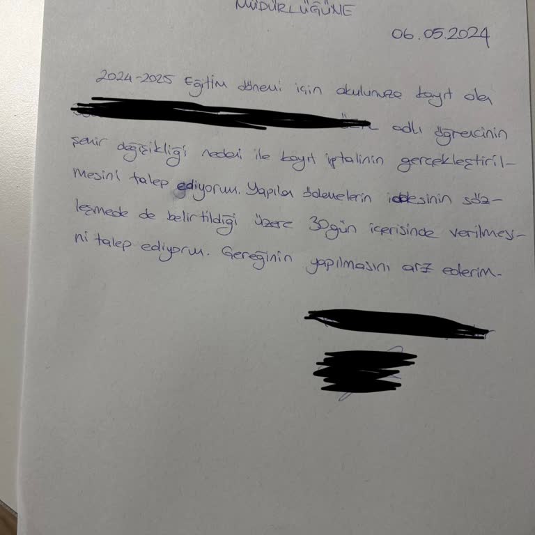 Uğur Okulları Çamlıca Kampüsü Kayıt İptali Gerçekleştirmiyor!
