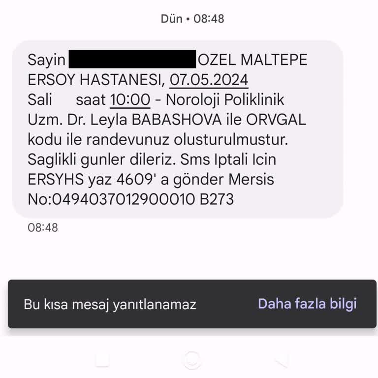 Randevusuz Kalmak: Ersoy Hastanesi Nöroloji Sorunu