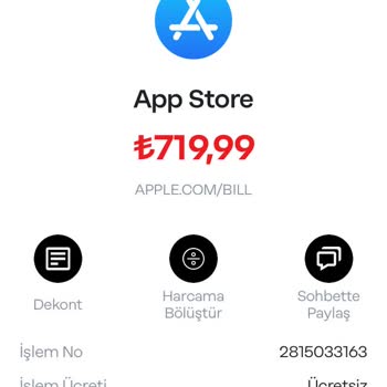 Apple Habersiz Para Çekim İşlemleri