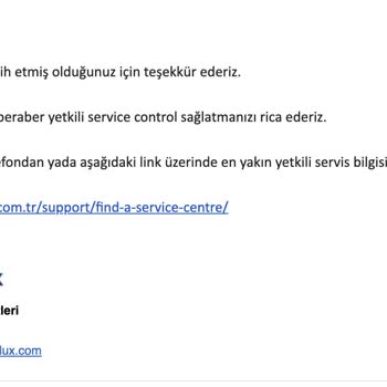 Electrolux Dikey Şarjlı Süpürge Boru Tırnağı Kırılması