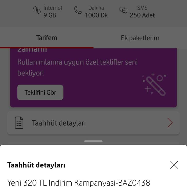 Vodafone Tarifeye Geçtiğim İçin Pişmanım