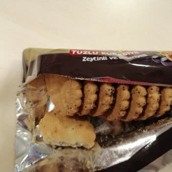 Ülker Hanımeller Zeytinli Bisküvi Paketleme Hatası