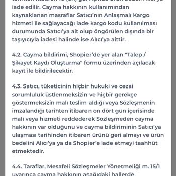 B&G Sportive BG1 Sportive Shopier.com/bg1_ Mağazası Para İadesi Yapmıyor