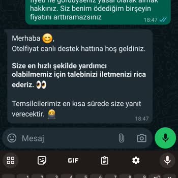 Otelfiyat.com (İdeal Tur) Otel Fiyat Mağduriyeti