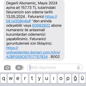 D-Smart İnternet İçin Yalandan 3 Bin Tl Aldı.