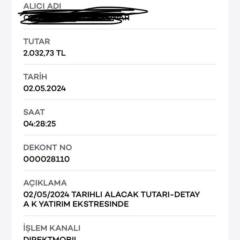 Ak Yatırım Hesaptan Para Çekiyor