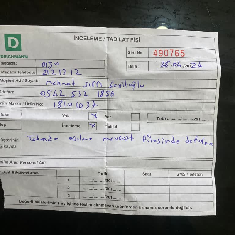 Deichmann Kalitesiz Ürünler Satıyor