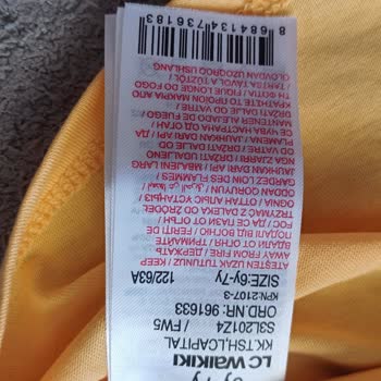 LCW Defolu Ürün Gönderdi