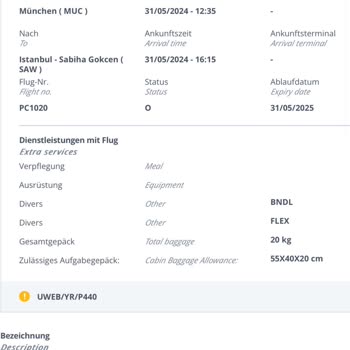 Pegasus Airlines Flex Aldığım Halde Benden Büyük Kesinti Yapmaları