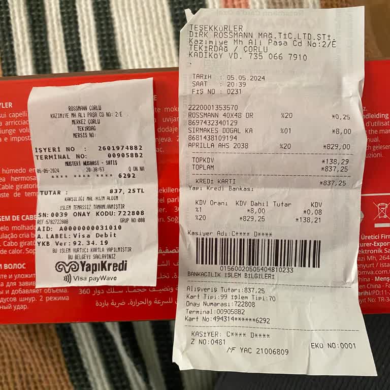 Rossmann İade Kabul Etmiyor