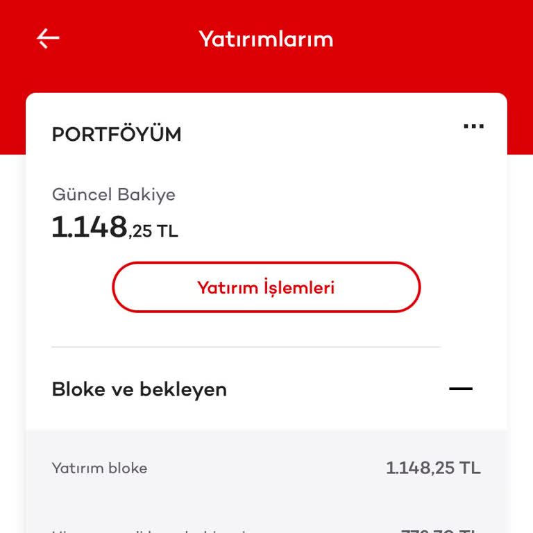 Akbank Hisse Borç Blokesi