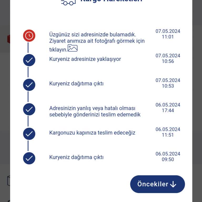 Aras Kargo Beymer Şubesi Paketi Getirmiyor