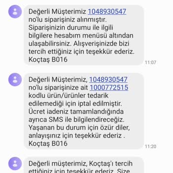 Koçtaş'tan Alışveriş Yaptım Yandım