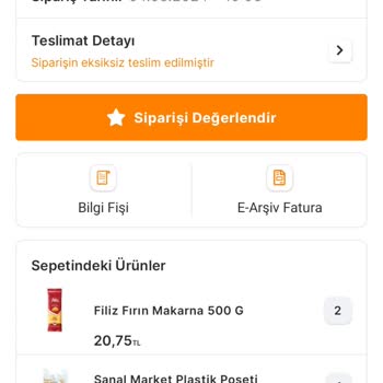 Migros Parasını Ödediğimiz Siparişinizi Teslim Edemiyor.