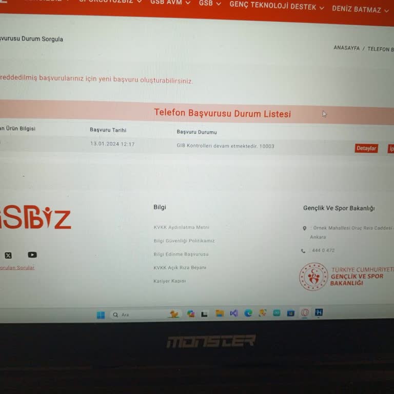 Gençlik Ve Spor Bakanlığı Vergisiz Telefon Fırsatı