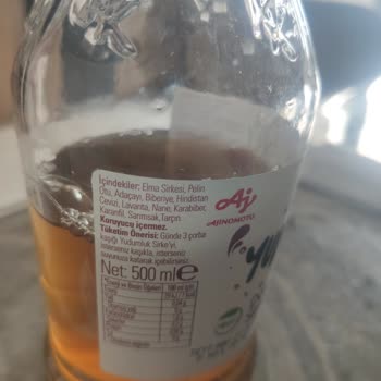 Kemal Kükrer Balzamik Sirkesi Koruyucu Aroma Renklendirici İçeriyor.