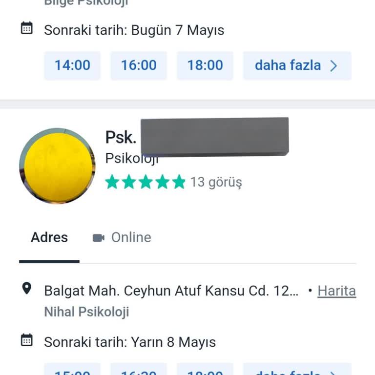 Doktortakvimi.com Doktortakvimi Sadece 5 Puana İzin Veriyor