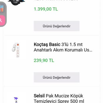 Koçtaş Online Dan Daha Da Alışveriş Yapmam.