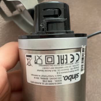 Sinbo Blender Seti Yandı