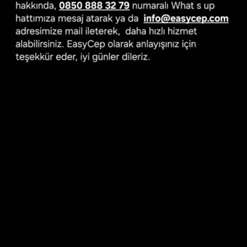 EasyCep'in Telefon Değerleme Hatası