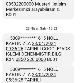 Ziraat Bankası Ziraat Kredi Kartı Güvensiz