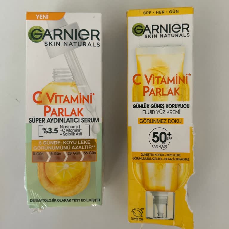 Garnier Ürünleri C Vitamini Cildimi Yaktı