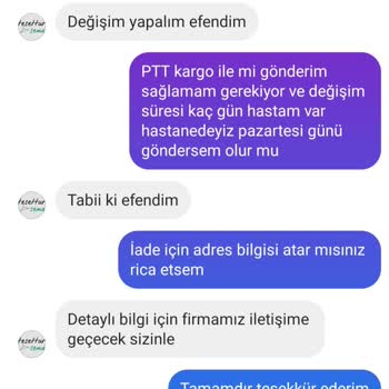 Tesettür Sema (İnstagram) Para İadesi İstiyorum