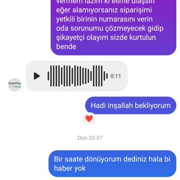 Tesettür Sema (İnstagram) Para İadesi İstiyorum